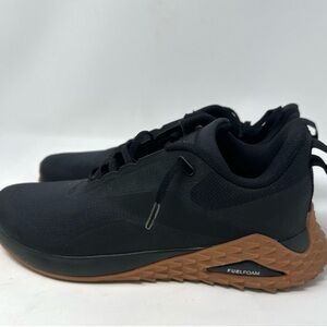 Reebok Men's Black and Brown Athletic Shoes